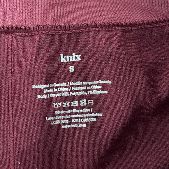 Knix/ Good To Go seamless leggings/ Wide high waisted band/ Size US S - Picture 8 of 8